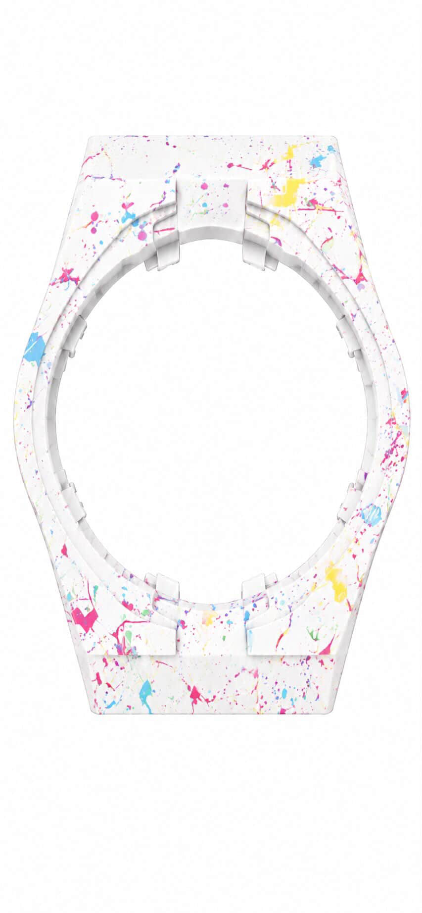 Royal Pop Wrist Adapter — HUIT BLANC (white multicolor)